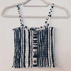 TopShop Cropped Tank Size 2